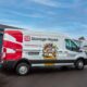 Cargo Van Rental with Storage House