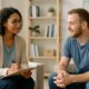 Counselling session providing support for addiction and substance problems